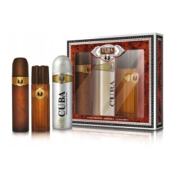 CUBA ORIGINAL CUBA GOLD 100ml edt + 200ml deo + 100ml AS - zestaw kosmetyków
